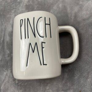 Rae Dunn Artisan Collection By Magenta Ivory Ceramic "Pinch Me" Tea Coffee Mug